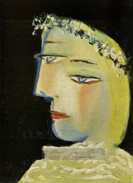  Marie Kunst - Porträt de Marie Therese 3 1937 kubistisch